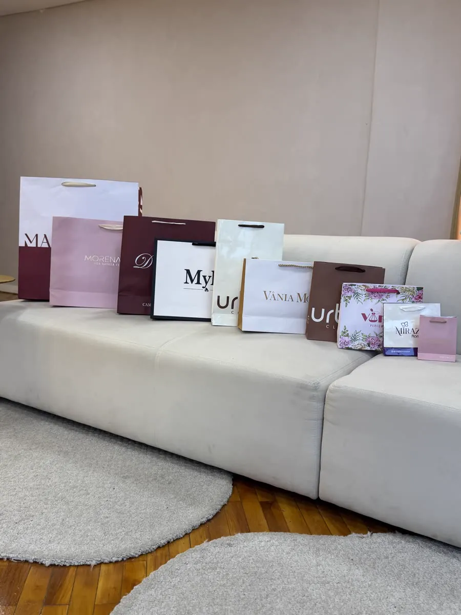 Sacola personalizada — Vários tamanhos