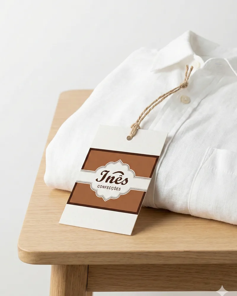 Embalagem Tag para Roupas